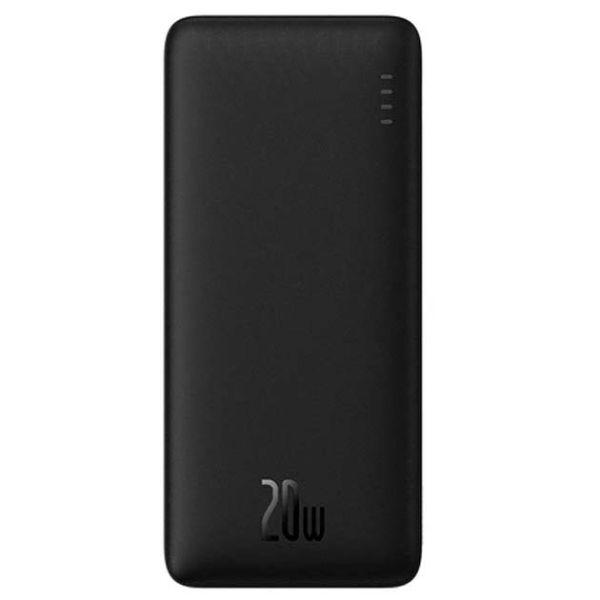 Power Bank Baseus Airpow 20W 10000 mAh універсальна мобільна батарея для пристроїв PPQD090001 Чорний