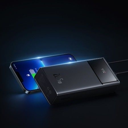 Baseus 30000 mAh 22.5W PD 3.0 QC Quick Charge швидка зарядка