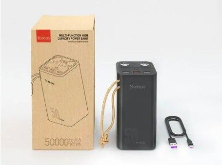 Yoobao H5 50000 22.5W з ліхтарем