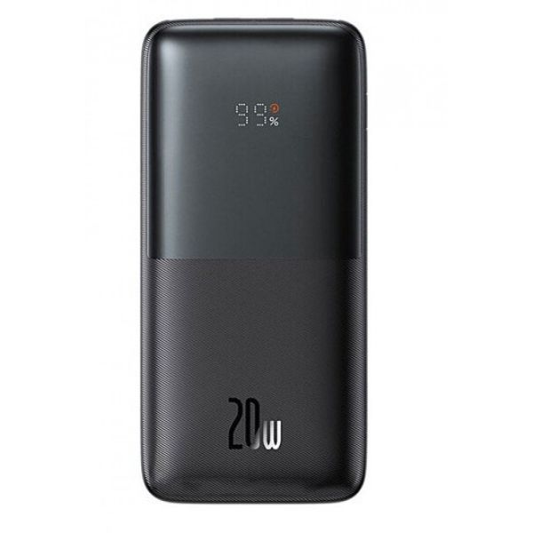 Baseus Bipow Digital Display 20W 10000 mAh Power bank Black (PPDML-L01)