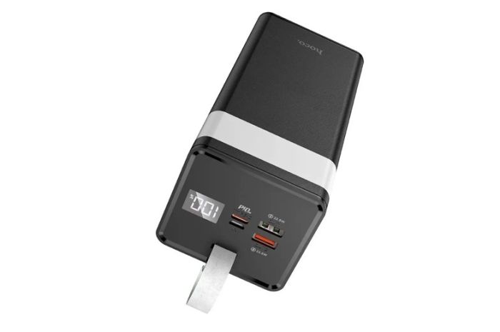 Hoco J86A 50000 mAh QC22.5W+PD20W та ліхтарем Black