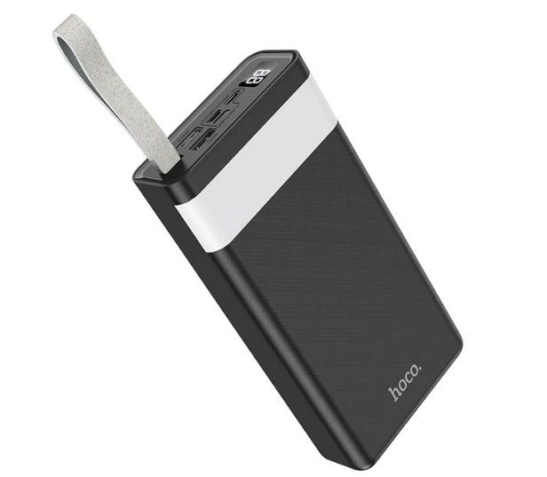 Hoco J73 30000 mAh з Ліхтариком Black