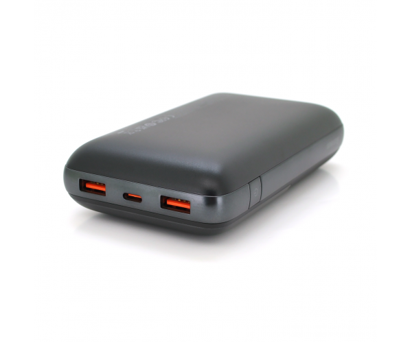 Powerbank Baseus Bipow Pro Overseas 20000mAh,Input:5V/3A,9V/2A(TypeC),Output:5V/3A,9V/2A,12V/1,5A(2хUSB),Q1,plastic,Black