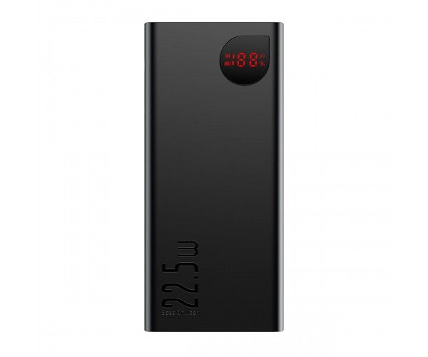 Baseus Adaman Metal Digital Display Quick Charge 20000 mAh22.5W Black