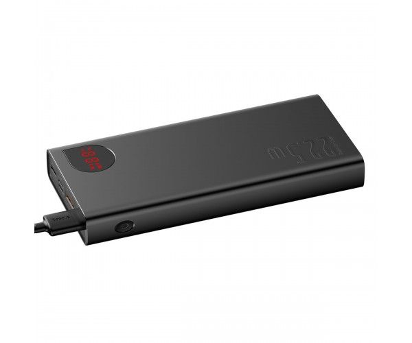 Baseus Adaman Metal Digital Display Quick Charge 20000 mAh22.5W Black