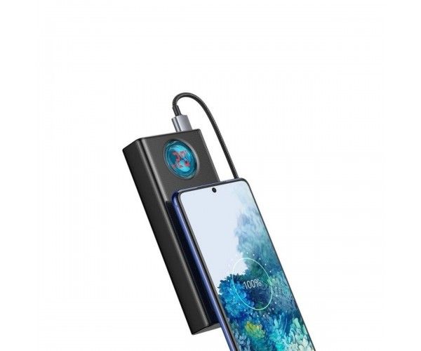 Baseus Amblight Digital Display Fast Charge 30000 mAh 65W Black