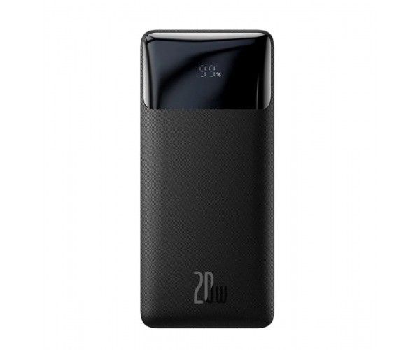 Зовнішній акумулятор Baseus Bipow Digital Display Power bank 30000mAh 20W Black