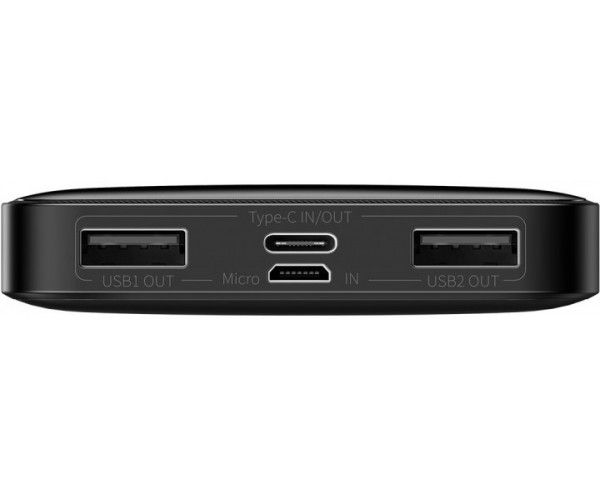 Baseus Bipow 10000 mAh 15 W Black (PPDML-I01)