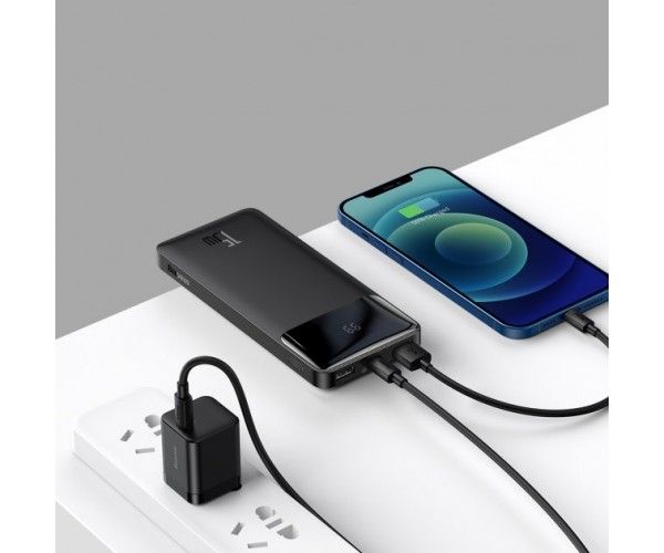 Baseus Bipow 10000 mAh 15 W Black (PPDML-I01)