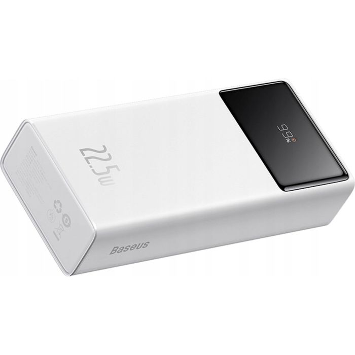Baseus Star-Lord Digital Display 22,5W 30000 mAh White (PPXJ080102) [100813]