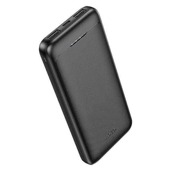 Hoco Smart Charge J111 (10000 mAh) | 2USB/Type-C, 2A | Black