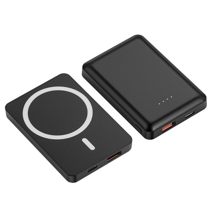 MagSafe with stand 10000 mAh A27-1 | Qi, 1Type-C, 20.0W | Black