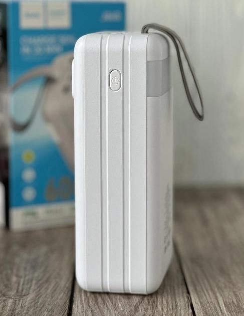 Hoco J86B Electric 60000 mAh 22.5W 5A ліхтарик білий