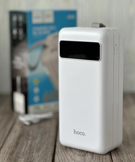 Hoco J86B Electric 60000 mAh 22.5W 5A ліхтарик білий