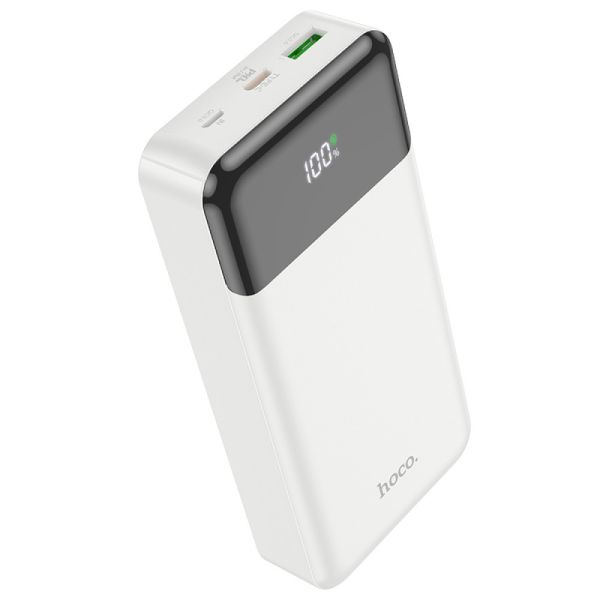 Портативний акумулятор Hoco J102A Cool figure 20000mAh PD20W+QC3.0 Білий