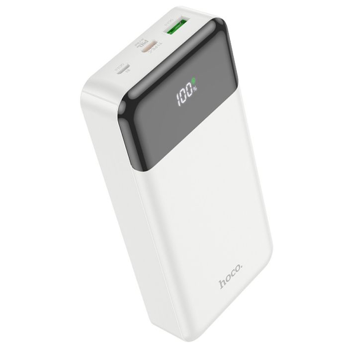 Hoco J102A Cool figure 20000 mAh PD20W+QC3.0 Білий