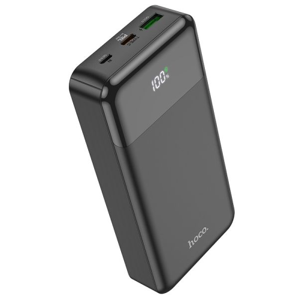 Портативний акумулятор Hoco J102A Cool figure 20000mAh PD20W+QC3.0 Чорний