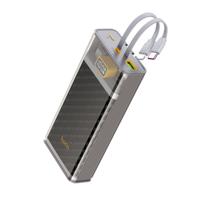Hoco J104A Discovery edition 20000 mAh 22.5W Прозорий