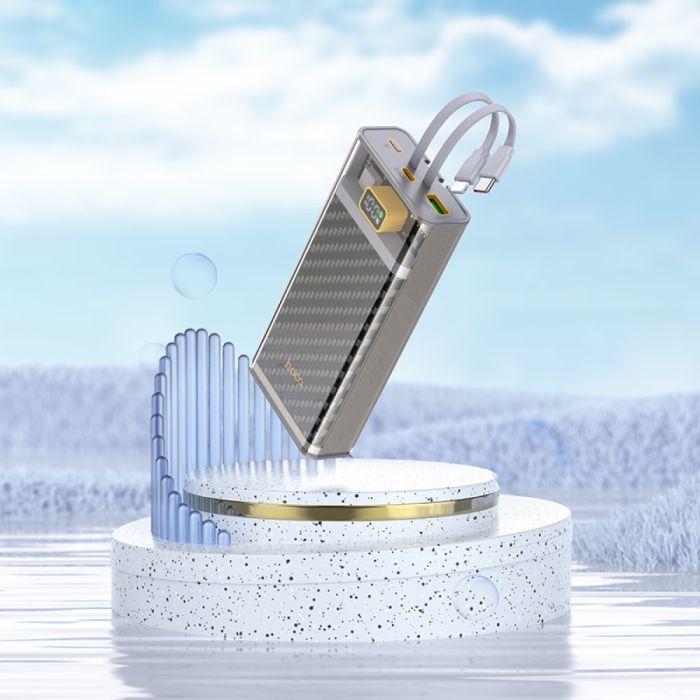 Hoco J104A Discovery edition 20000 mAh 22.5W Прозорий