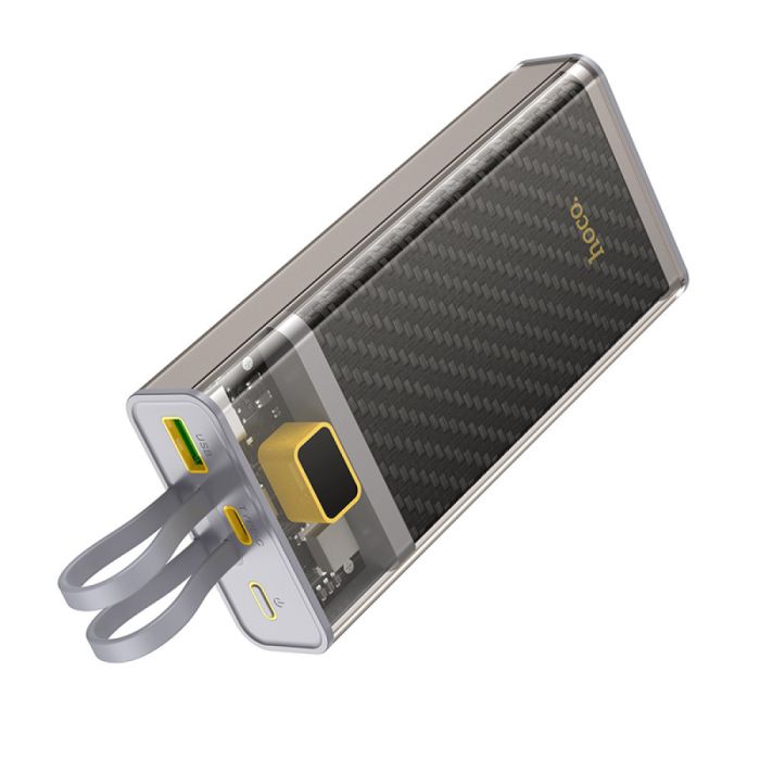 Hoco J104A Discovery edition 20000 mAh 22.5W Прозорий