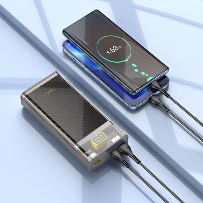 Hoco J103A Discovery edition 20000 mAh 22.5W Прозорий