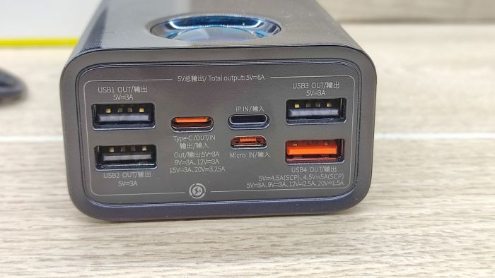 Baseus 65W 30000mA для ноутбуків та смартфорів