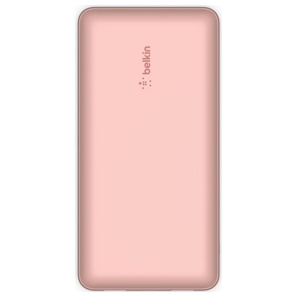 Belkin 20000мА·год 15Вт, 2хUSB-A/USB-C, рожевий