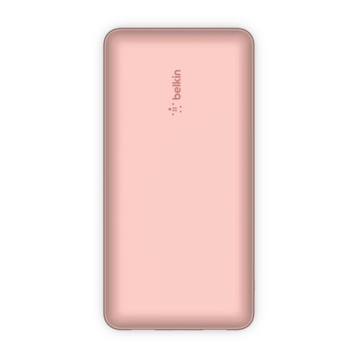Belkin 20000мА·год 15Вт, 2хUSB-A/USB-C, рожевий