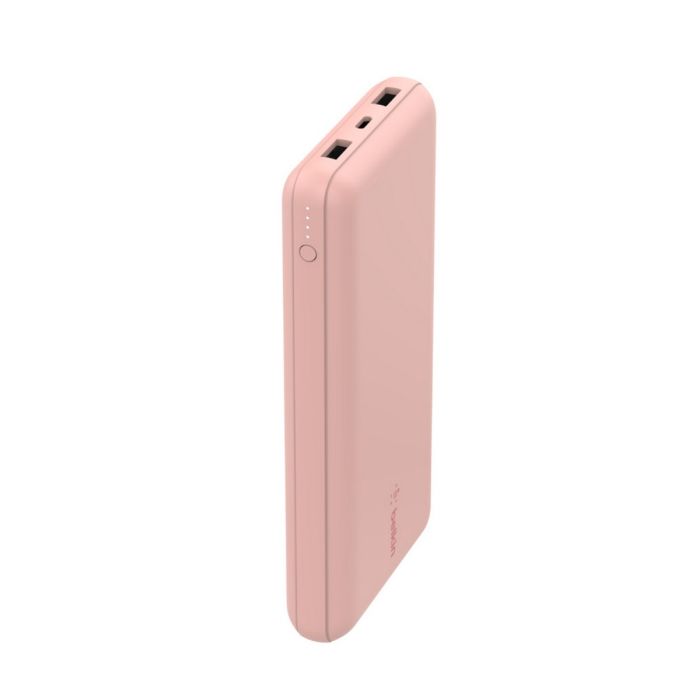 Belkin 20000мА·год 15Вт, 2хUSB-A/USB-C, рожевий