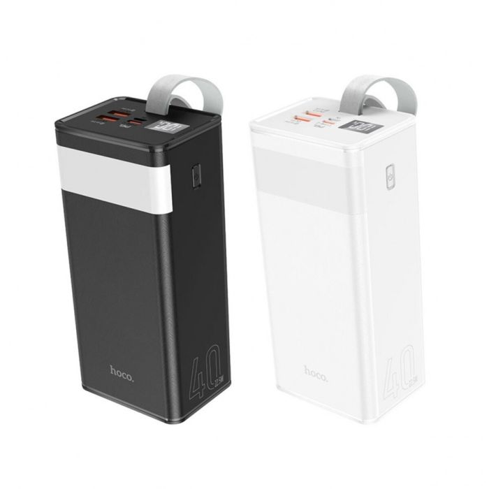 Hoco J86 Powermaster 22.5W fully compatible power bank(40000 mAh) White