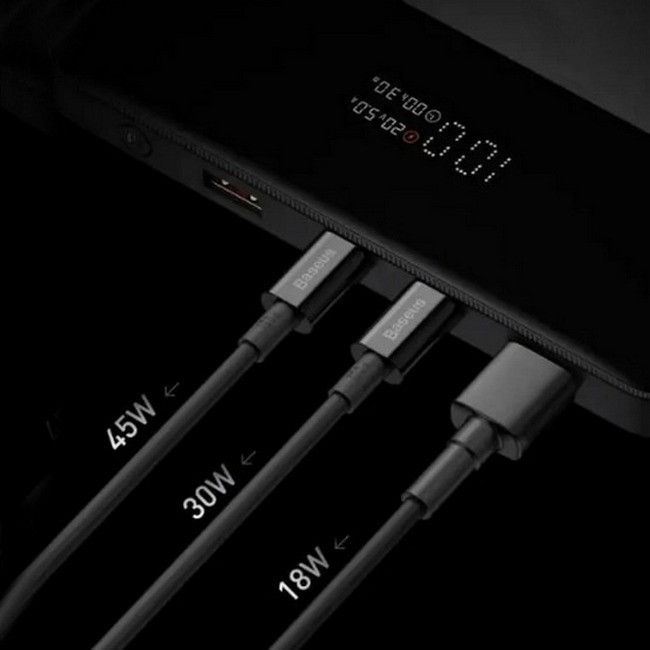 Baseus 20000 mAh PPDGL-01 2USB 2Type-C Black