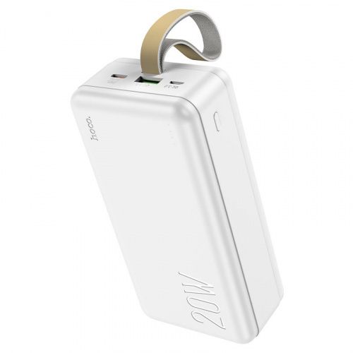 Додаткова Батарея Power Bank Hoco J87B PD20W+QC3.0 30000 mAh (Білий)