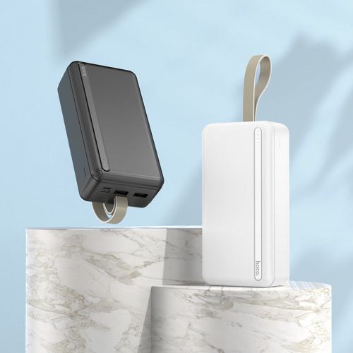 Додаткова батарея Power Bank Hoco J91B 30000 mAh (Білий)