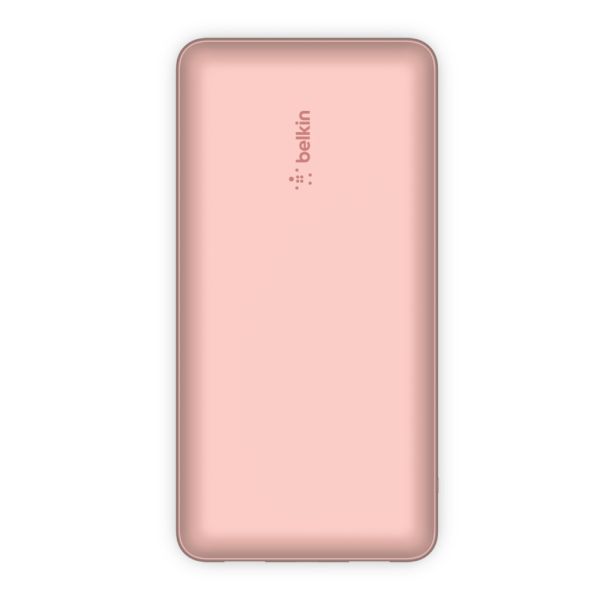 Belkin 20000 mAh 15W Pink with USB-A to USB-C Cable (BPB012BTRG)