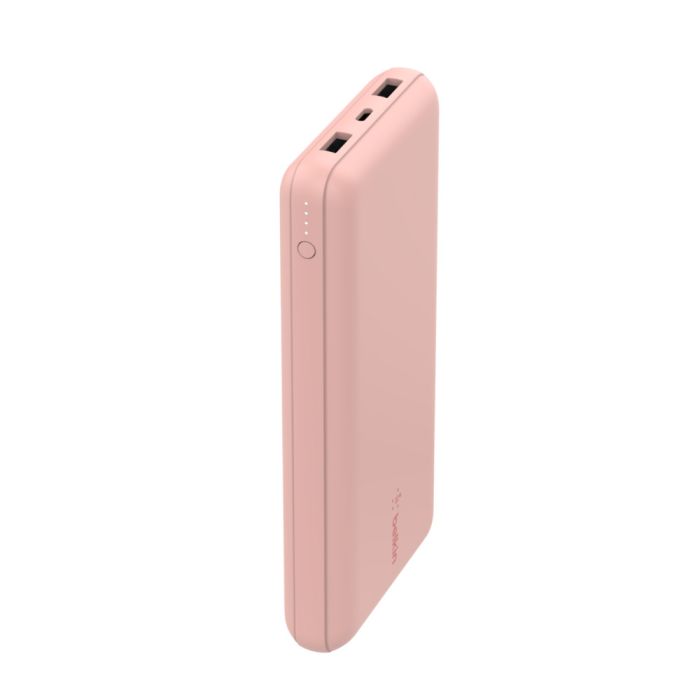 Belkin 20000 mAh 15W Pink with USB-A to USB-C Cable (BPB012BTRG)