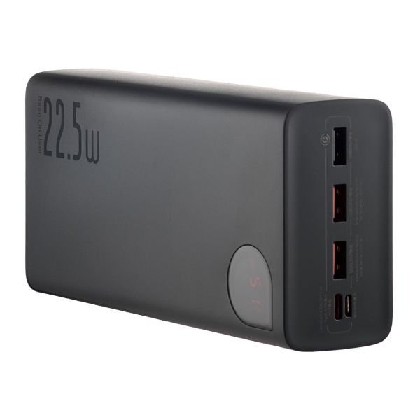 Зовнішній акумулятор Baseus Star-Lord Digital Display 30000mAh 22.5W PPXJ060101 чорний