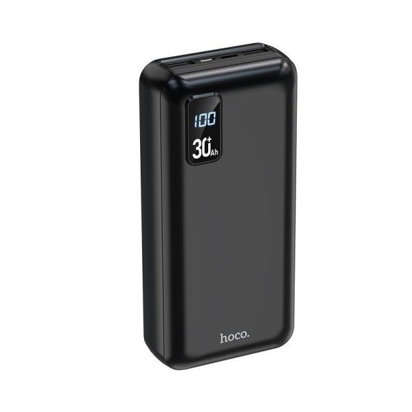 Повербанк 30000mAh Power Bank HOCO Serenity DB34B 2USB Type-C 2A Black S