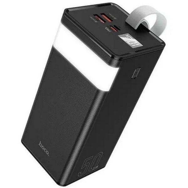 Повербанк Power Bank HOCO Powermaster J86A 50000mAh з функцією настільної лампи, чорне S