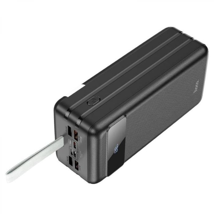 Hoco Electric J86B 60000 mAh 4USB, Lightning, Type-C, QC, 5A, Black S