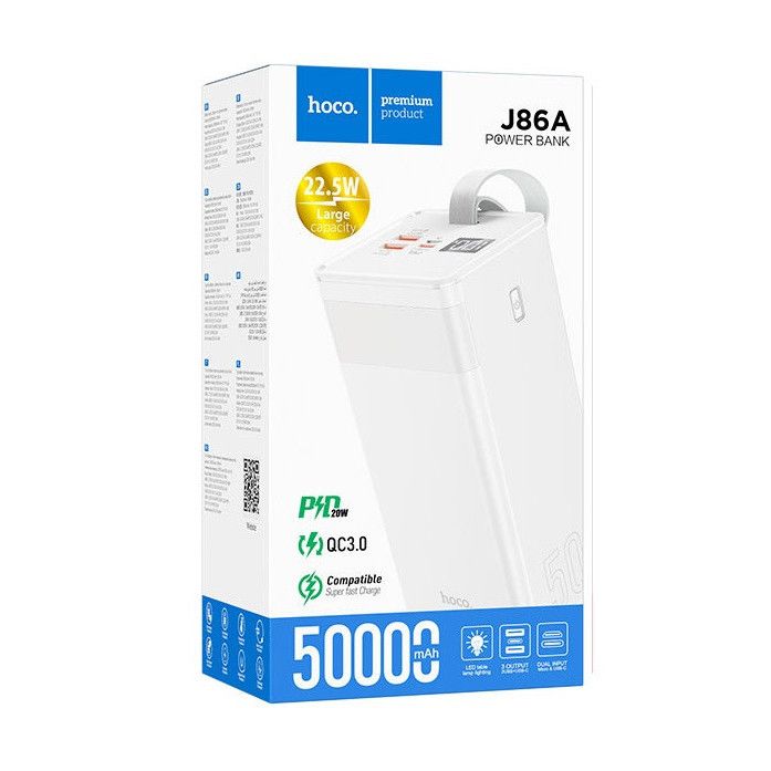 Hoco J86А Powermaster White S