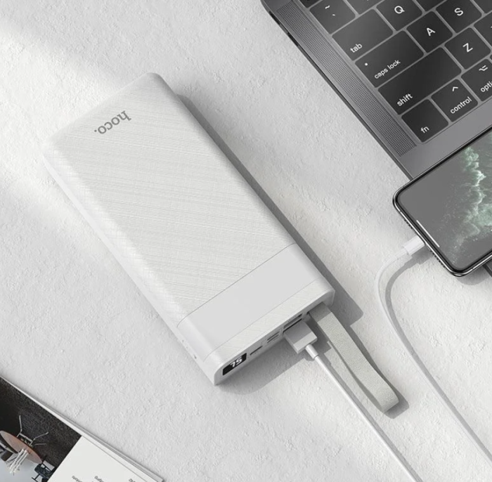 Hoco J73 30000 mAh 2USB White S