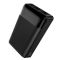 Hoco J72 Easy travel сила струму 2A Micro-usb, Type-C 10000 mAh Чорний Світлодіодний індикатор батареї