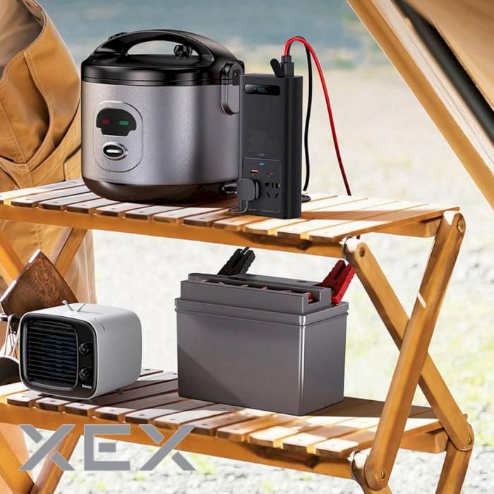 Baseus IGBT автомобільний інвертор Power Inverter 300W 220V CN/EU 12V/220V 300W (CGNB010101)