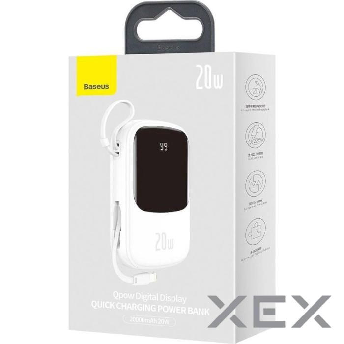 Baseus Qpow Digital Display Quick Charging Power Ban (1283126558955)