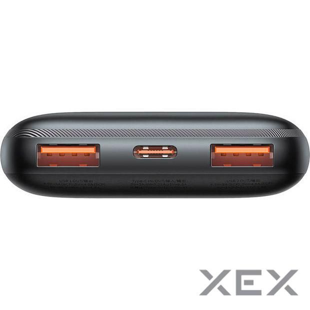 Baseus Pro Digital Display Fast Charge 22.5W 10000 mAh Black (PPBD040001)