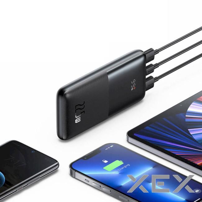 Baseus Pro Digital Display Fast Charge 22.5W 10000 mAh Black (PPBD040001)