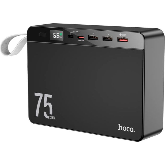 Hoco J94 Overlord 75000 mAh 22.5W Black (779175) [101153]