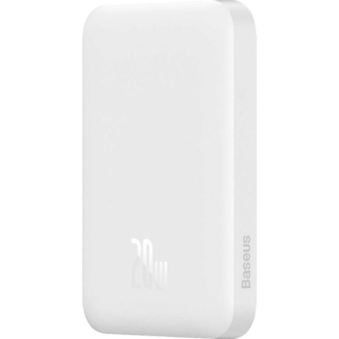 Baseus Magnetic Bracket Mini Fast Charge 6000 mAh 20W White (PPCX020002) [101228]
