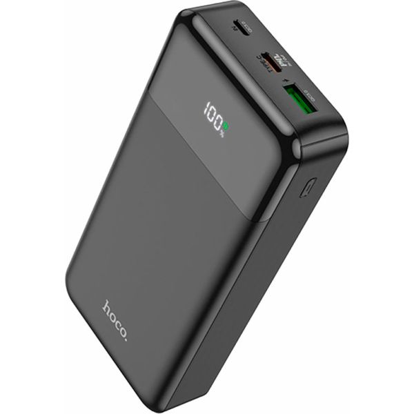 Зовнішній акумулятор Hoco J102A Cool Figure 20000mAh 20W Black [101324]