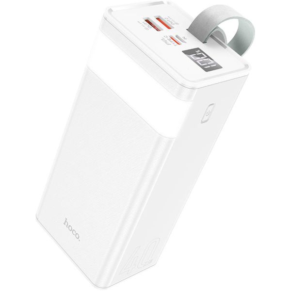 Зовнішній акумулятор Hoco J86 Powermaster 40000mAh 22.5W White (759221) [101343]